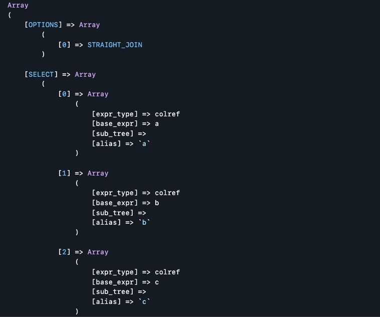 PHP-SQL-Parser