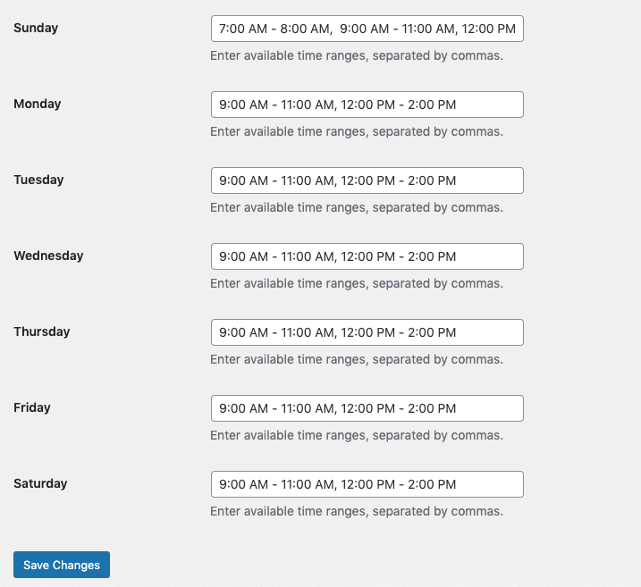 WooCommerce Delivery Date & Time