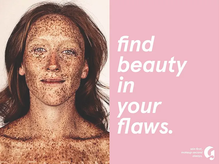 Glossier persuasive ad