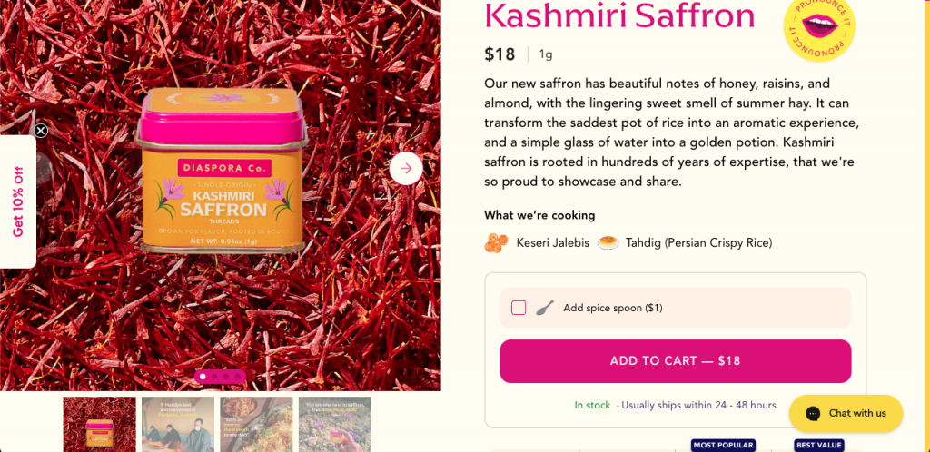 Kashmiri Saffron